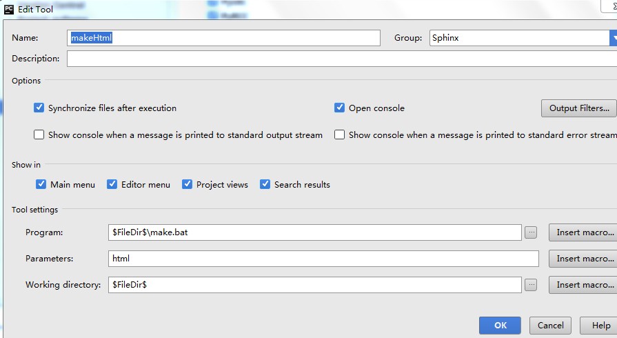 ../../_images/PyCharm_Sphinx_Makehtml.jpg